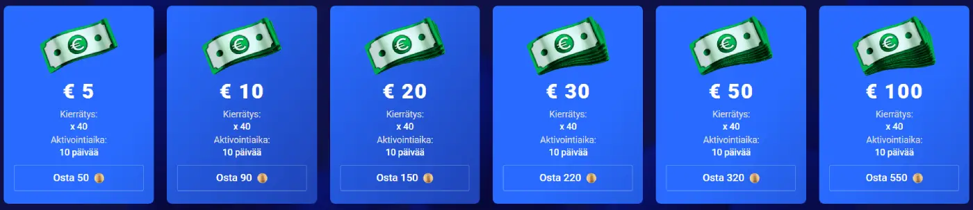 Frumzi Casino Coin Shop